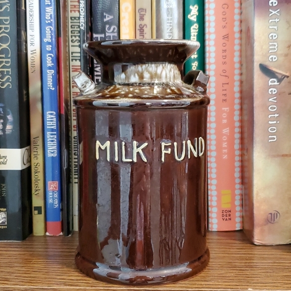 Vintage Money Coin Bank Ceramic Pottery BOHO Savings Decor Primitive Farmhouse - Picture 4 of 16